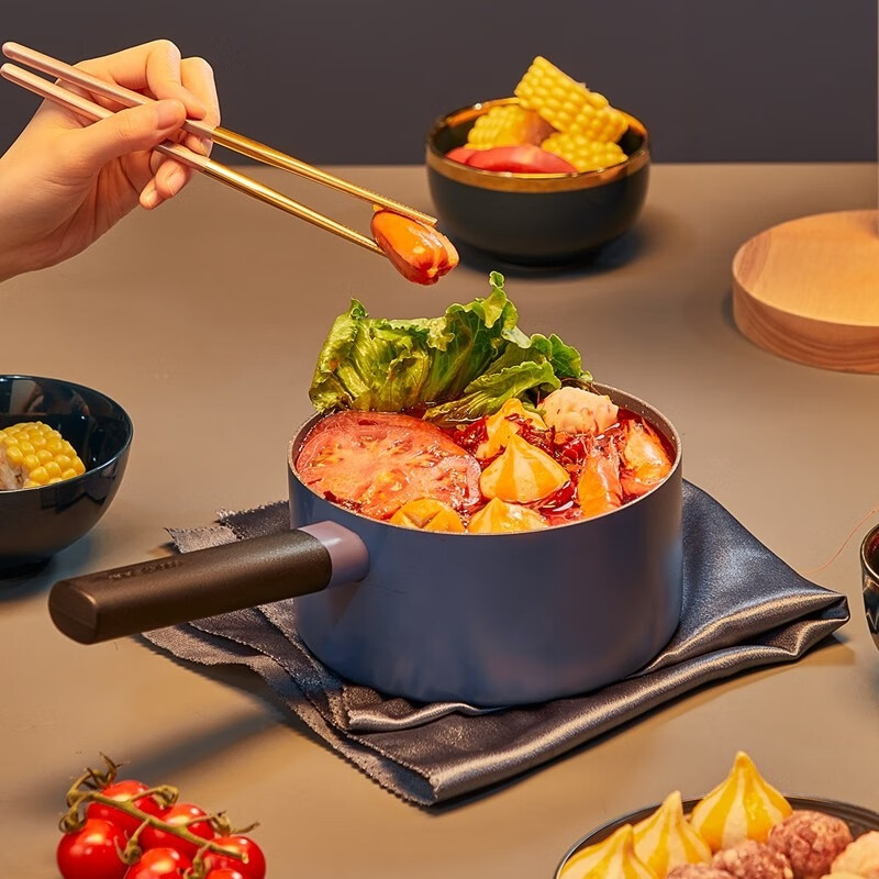 炊大皇(COOKER KING)酷系列奶锅16cm NG16K高清大图