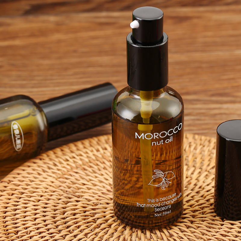 摩洛哥香水护发精油修复直头发卷发分叉毛躁免洗护发素发尾油柔顺>800