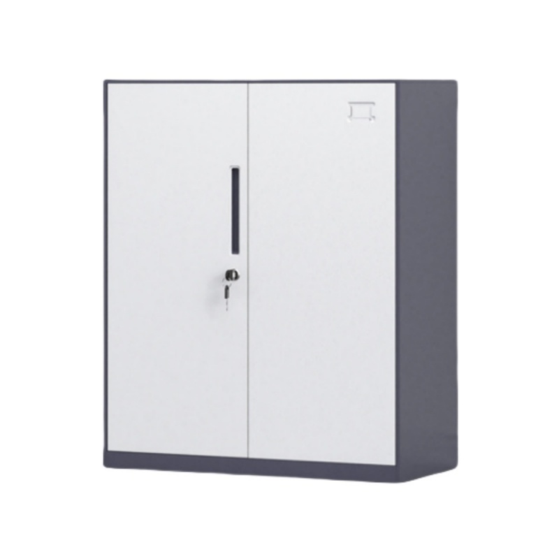 凌迪星灰色铁门矮柜900*400*1090mm台高清大图