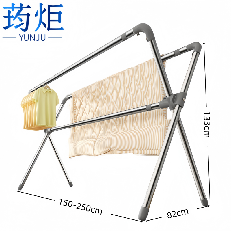 荺炬晾衣架2.5米个高清大图