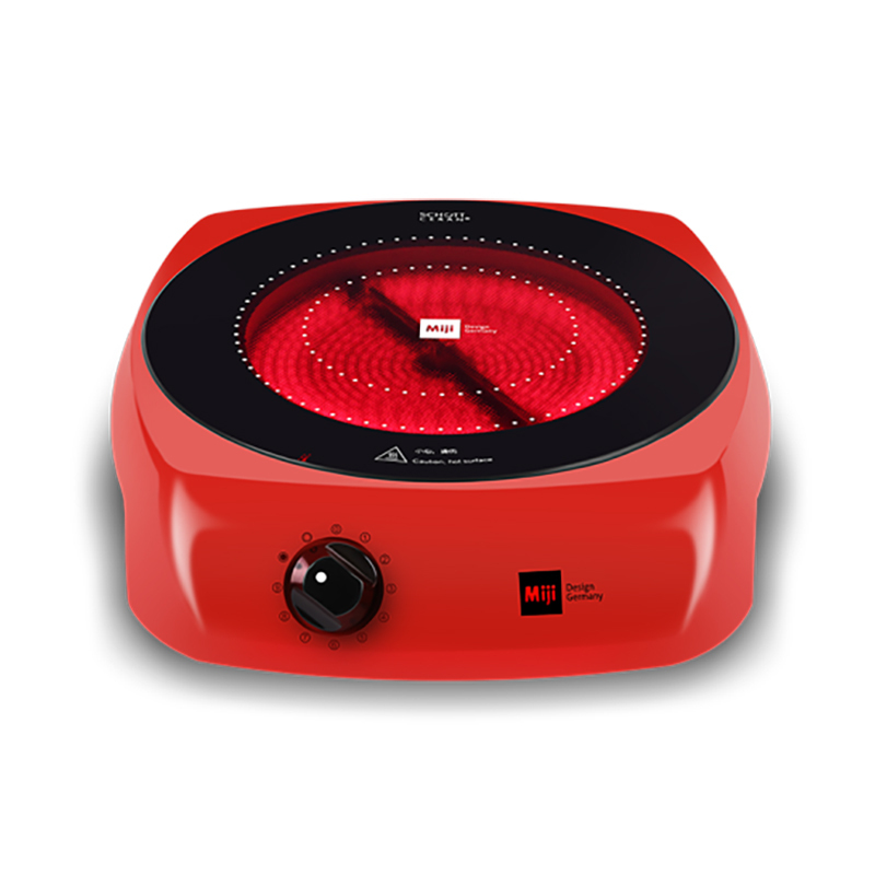 miji 德国米技炉 miji gala i 1600w(红色)(双圈电陶炉)
