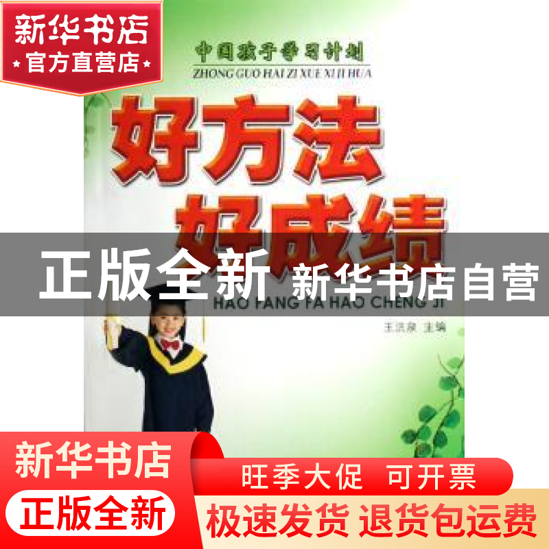 正版 好方法好成绩:中国孩子学习计划 王洪泉 商务印书馆有限公司高清大图