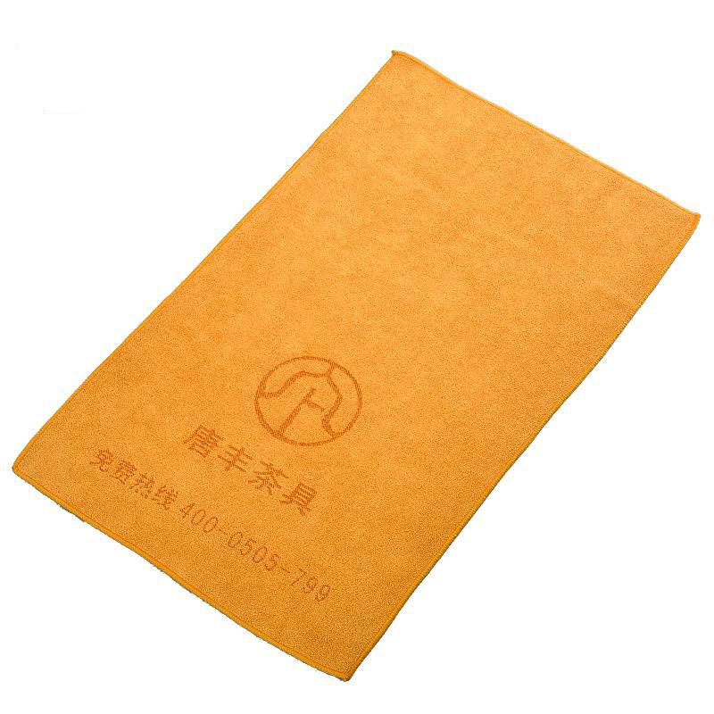 家柏饰(CORATED)茶巾吸水茶毛巾大号茶席茶桌茶道北欧茶几中国风棉麻茶布Z高清大图