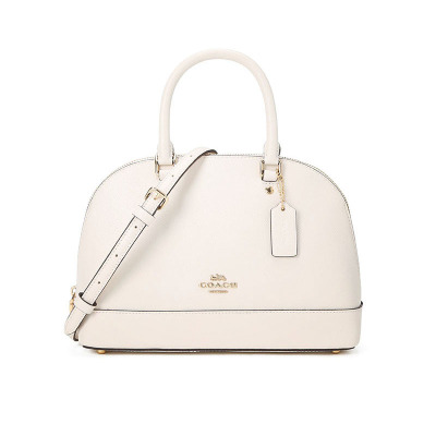 COACH 蔻驰 女包 SIERRA SATCHEL 贝壳包 单肩包 斜挎包 手提包 字母马车标粒面皮F27591