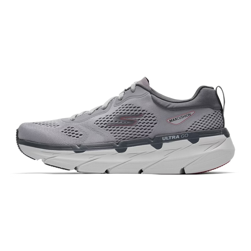 斯凯奇（Skechers）男鞋新款运动鞋健步训练鞋软底轻便舒适透气跑步鞋220068-GYRD ZP高清大图