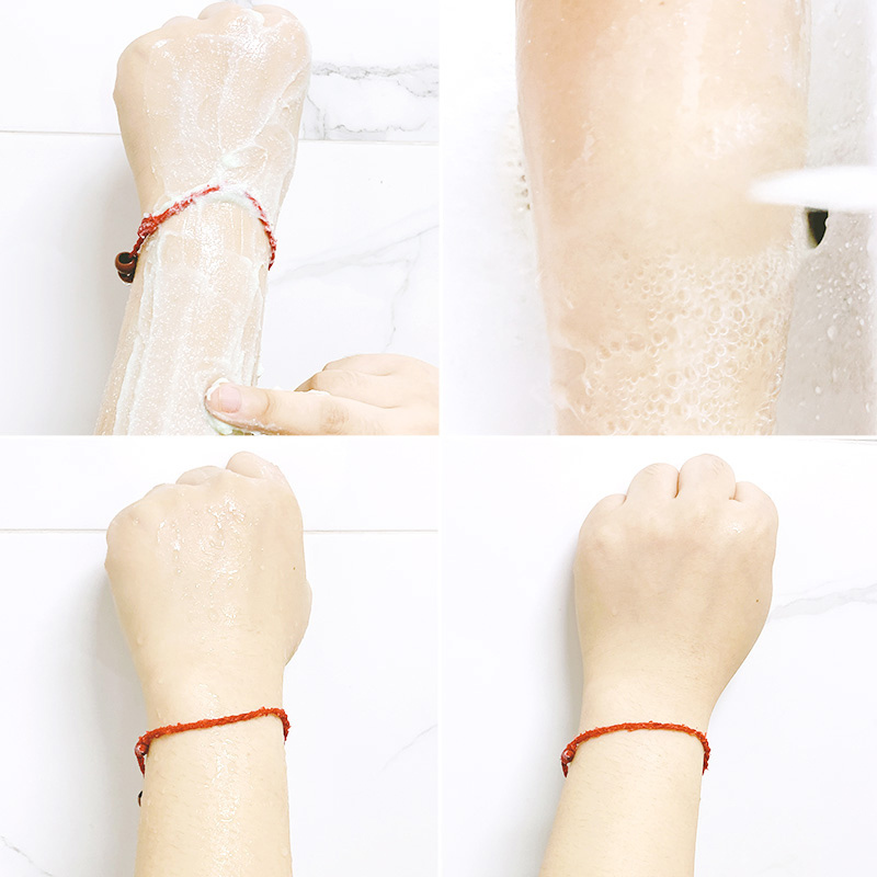 IKASYU/日本鹿秀因子 冰激凌身体磨砂膏300g*2 去角质去鸡皮按摩膏 男女通用 全身清洁提亮保湿 乳木果磨砂膏