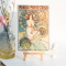 [醉染正版]穆夏少女插画集明信片复古卡片画册大师世界名画美术临摹卡精装手绘画作品集水彩油画古典人物肖像巴洛克唯美教堂文创