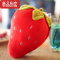 真智力小号可爱仿真水果毛绒玩具婚庆抛洒娃娃抓机娃娃草莓 草莓22厘米[粉色] 水果蔬菜公仔仿真食物