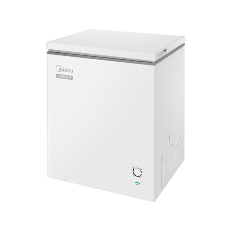 Midea美的145升家用卧式冰柜一级能效大容量冷藏冷冻转换两用单温冷柜 145升 BD/BC-145KMC]高清大图