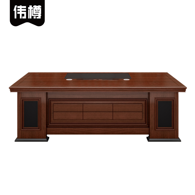 伟樽大班台240*110*76cm张高清大图