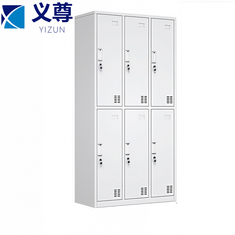 义尊 员工衣柜 六门 台高清大图