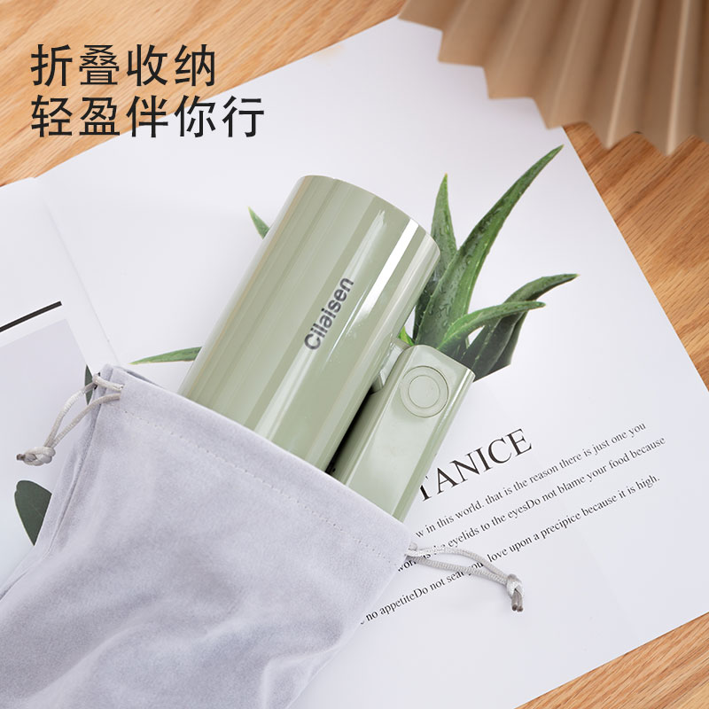 西莱森(cilaisen) 迷你折叠电吹风石板灰CP-HD3 礼盒装高清大图