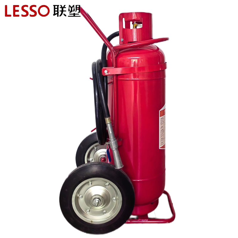 联塑推车干粉灭火器 50KG(MFT/ABCE50)高清大图