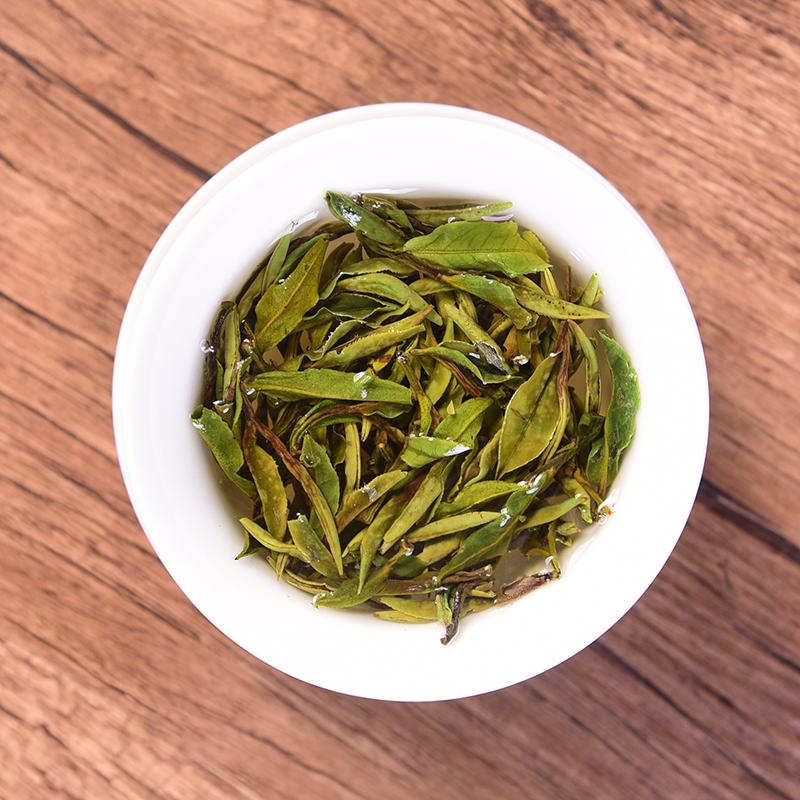 中闽与恩2019年政和白茶头采梅占牡丹王茶叶清明前白牡丹兰花香250克高清大图