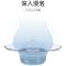 钢化水晶坐浴盆PET材质-透明色 坐浴盆女私处洗屁屁盆马桶免蹲产妇盆男痔疮洗屁股盆熏洗月子神器
