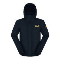 Jack Wolfskin 狼爪19新款防水透气单层冲锋衣5118012 男装S码170/92A 5118012黑色6000