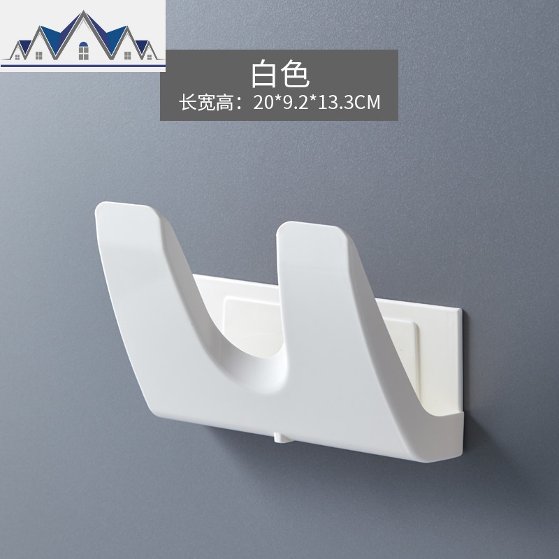 厨房锅盖架壁挂式家用坐式放锅盖的架子免打孔砧板菜板收纳置物架_1_544 白色