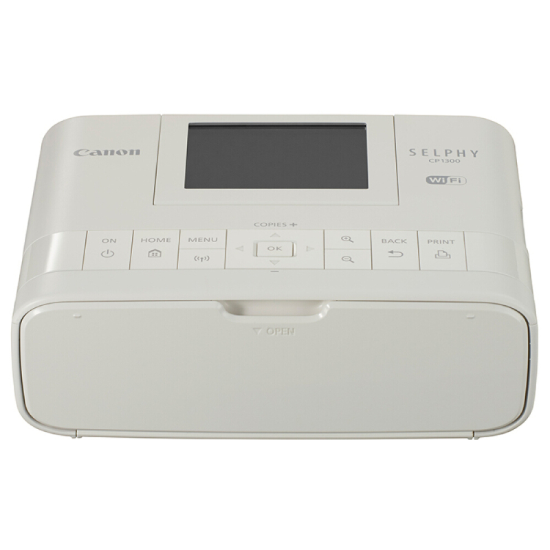 佳能(Canon)SELPHY CP1300 手机照片打印机 白色 迷你家用便携 手机wifi连接