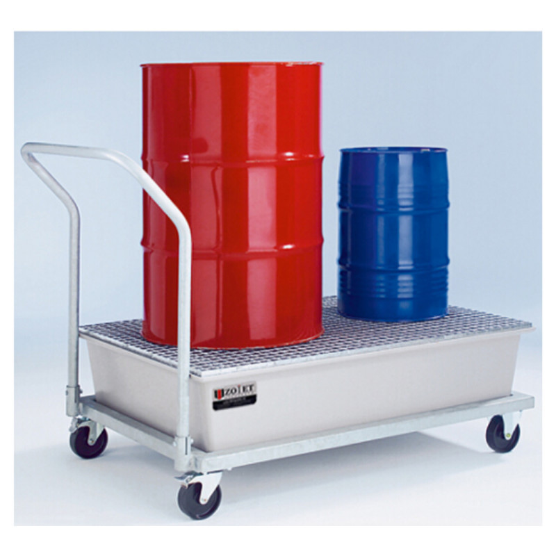 众御 ZOYET 201159 移动型钢制盛漏托盘 全镀锌 200L 80×80×111cm