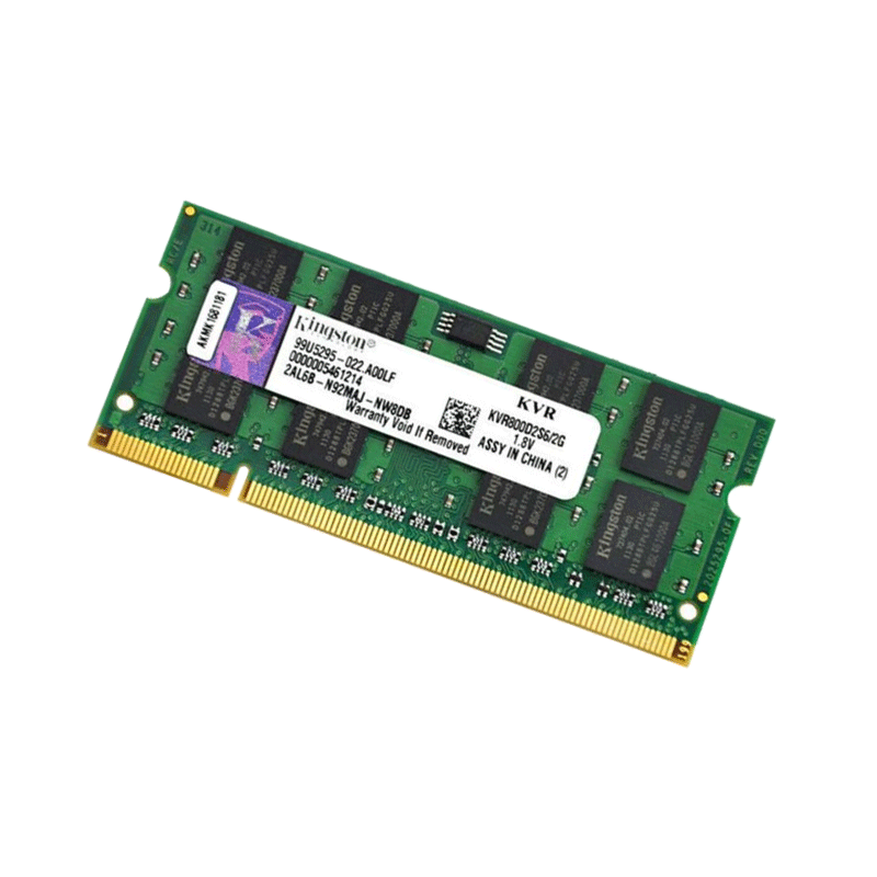 金士顿(kingston)2G DDR2 800 笔记本内存条 KVR800D2S6/2G PC2-6400S