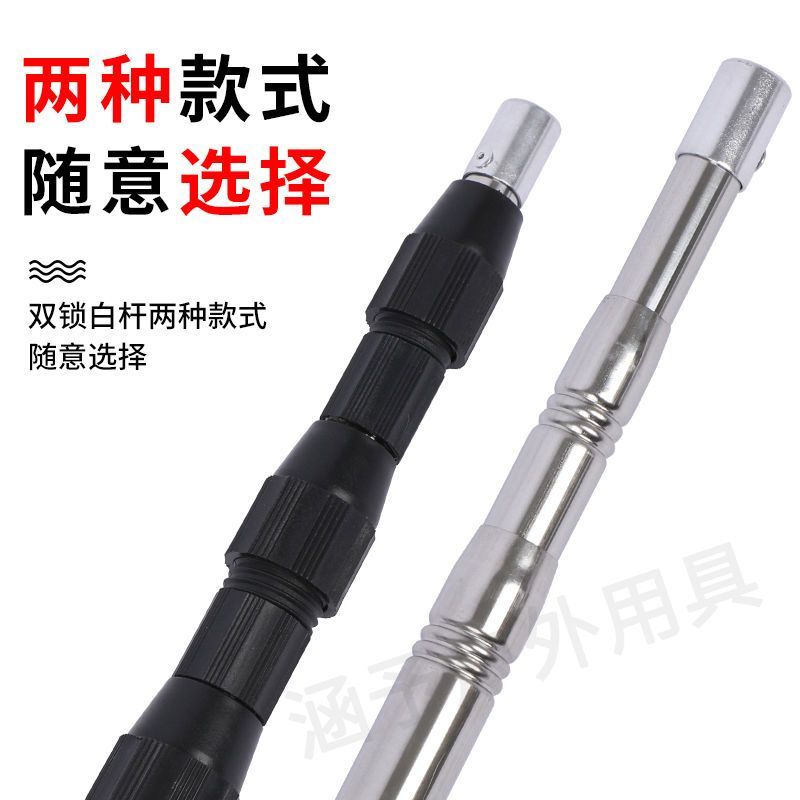 瓷砖顶高器不锈钢顶高杆新型顶杆神器瓦工辅助工具伸缩瓷砖顶砖器--双锁2.8米三节高清大图