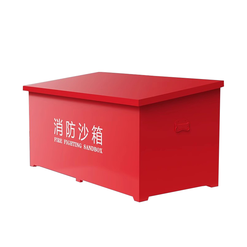 消防沙箱1/2立方119加油站灭火箱 【组装款】100*100*100【1立方】 需要自己组装