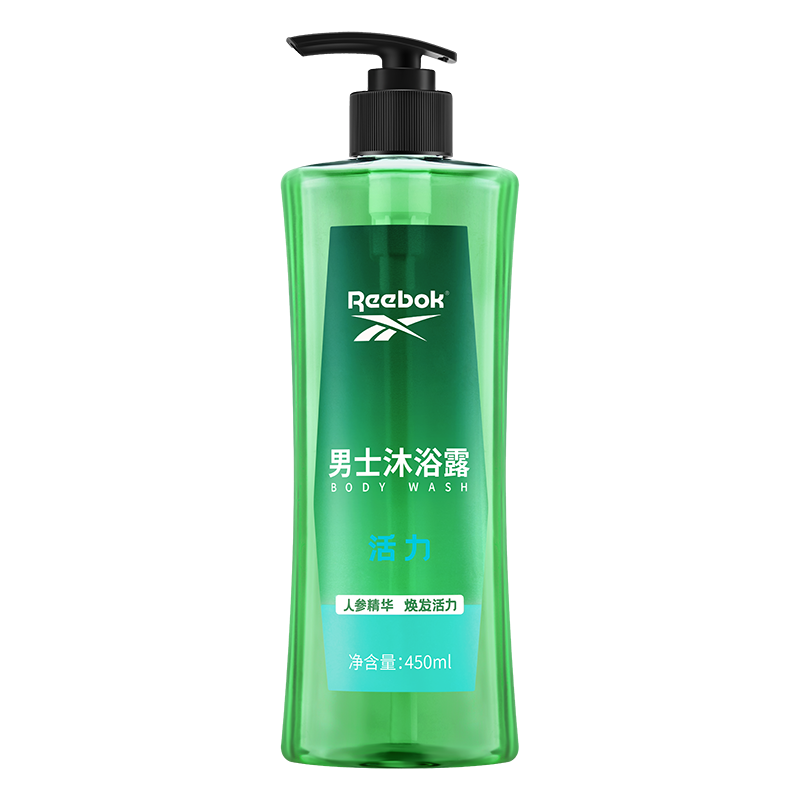 REEBOK锐步男士沐浴露-活力450ml 沐浴液沐浴乳香氛留香型男女通用高清大图