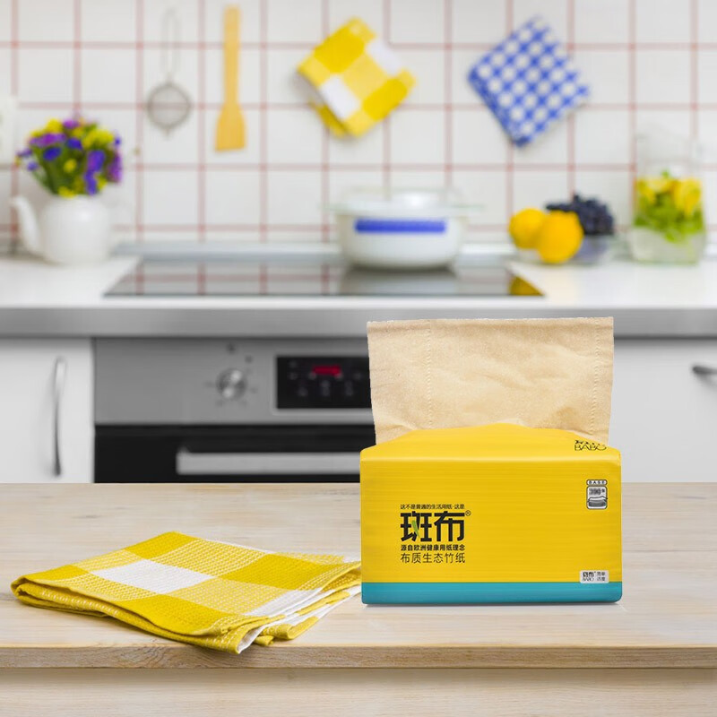 斑布BASE系列软抽135mm(100抽6包装)BCR100E6-T