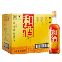 [和酒旗舰店]和酒 黄酒上海老酒金标 555ml*12瓶装 营养黄酒 整箱 实惠装