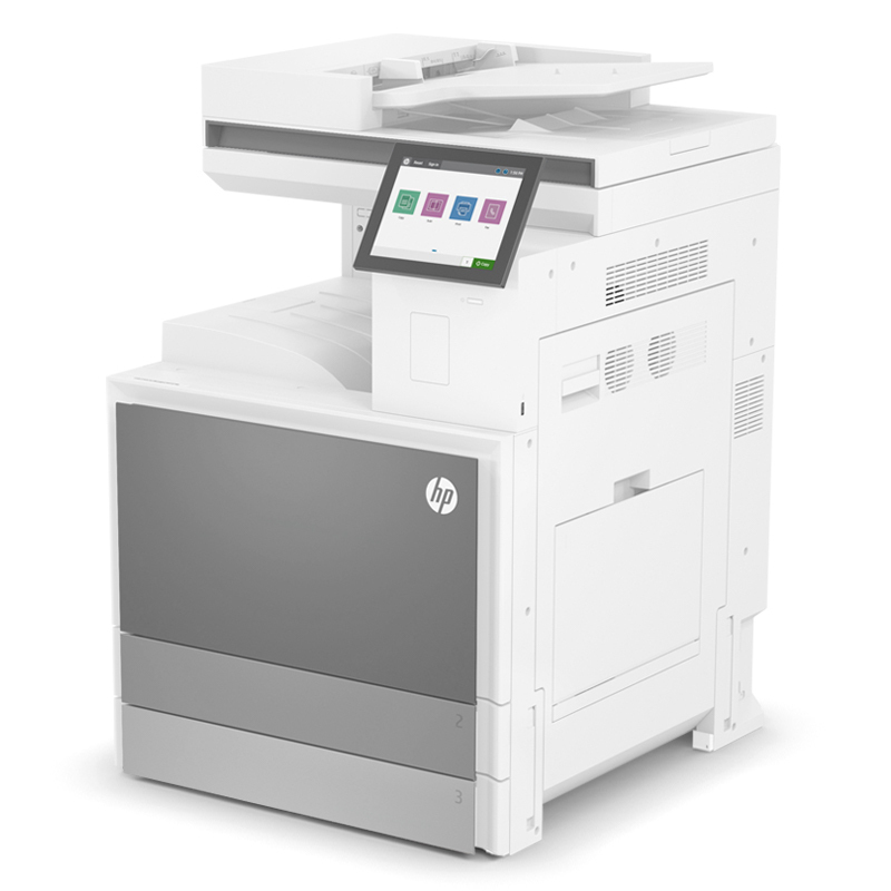 HP惠普LaserJet 78528dn A3彩色激光数码复合机打印复印扫描一体机自动双面 彩色激光打印机复印机 自动双面打印机双面复印高清大图