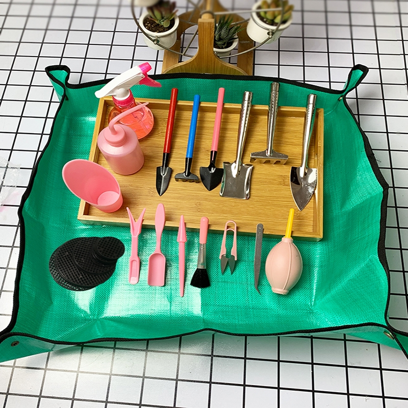 盆栽小铲子种花养花园艺工具种植多肉工具套装迷你三件套家用铁铲