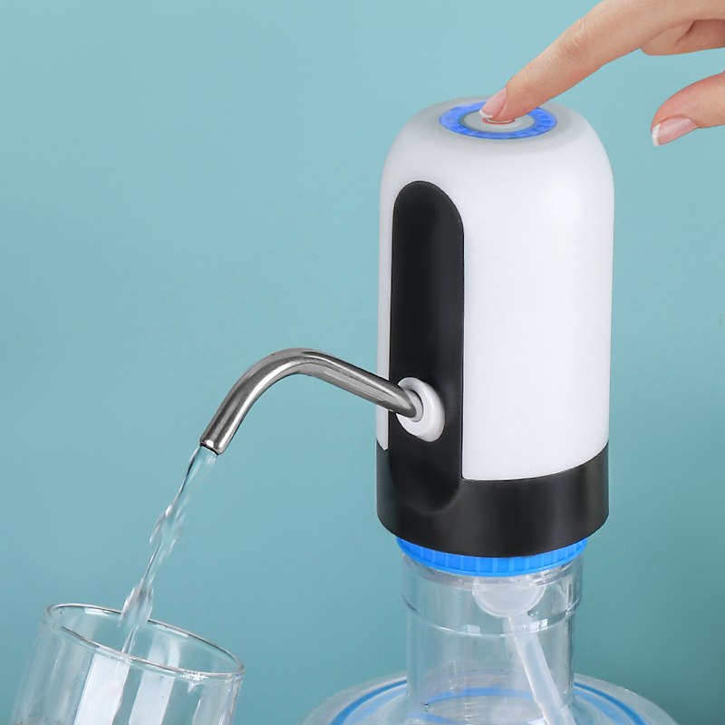 拜杰桶装水抽水器饮水机抽水器桶装水桶抽水器电动抽水泵压水器 012高清大图