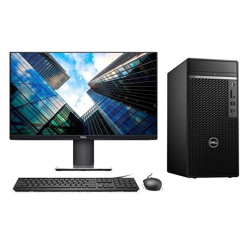 戴尔(Dell)Optiplex5080MT商用电脑整机 27 英寸显示器(i5-10500 8G 1T+128G)