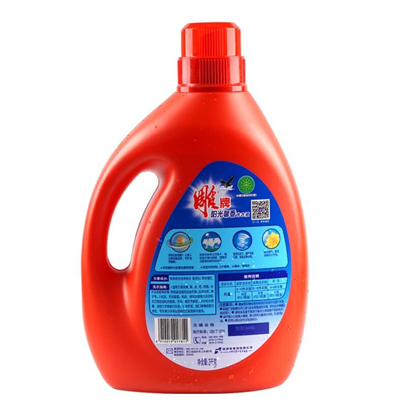 [苏宁宜品]雕牌 3kg 阳光馨香洗衣液去异味易清洗(一瓶装)