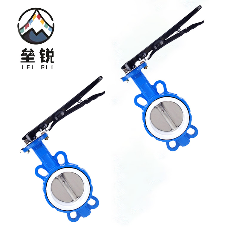 垒锐手动蝶阀 DN65 个高清大图