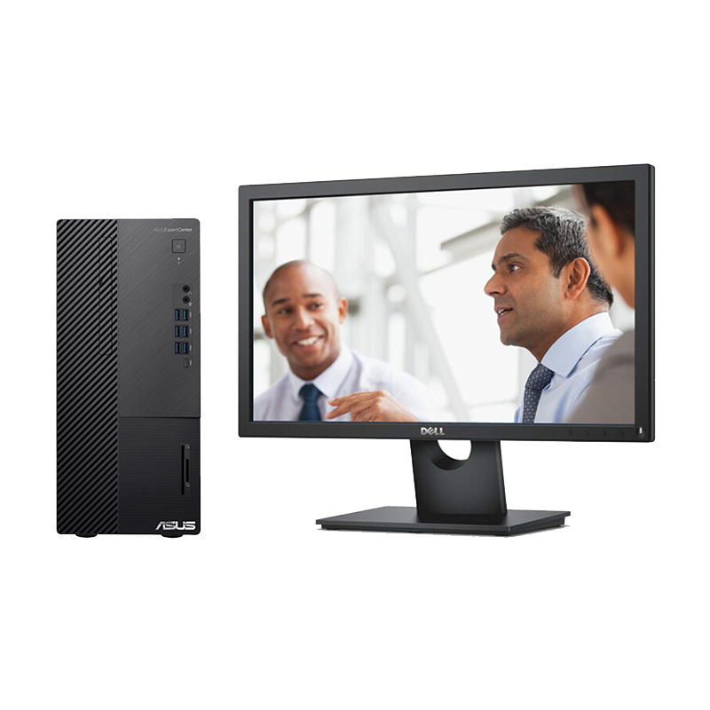 华硕（ASUS）D500MA商用台式电脑21.5英寸显示器（i3 10100 8G 512G 集显）