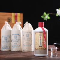 鹏程汤家老坊 酱香型白酒 53度 500ml*4 木箱装