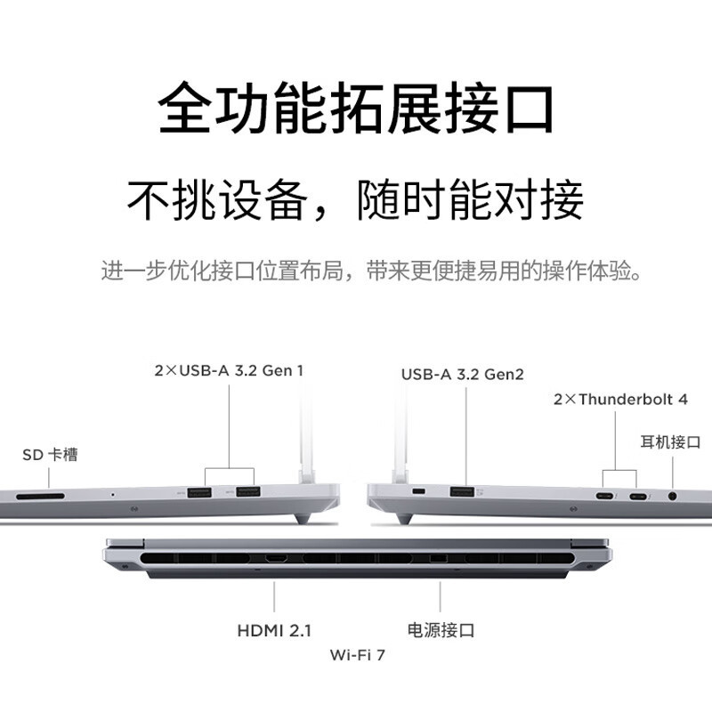 ThinkPad联想高性能游戏创作本ThinkBook 16p 新款英特尔酷睿ULtra9-275HX 16英寸(32G 1T RTX5070 3.2K+165Hz)高清大图