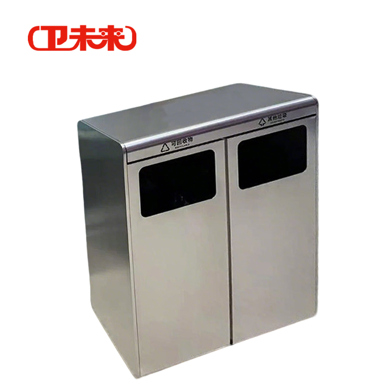 卫未来 户外垃圾桶 68*33*77cm 个高清大图