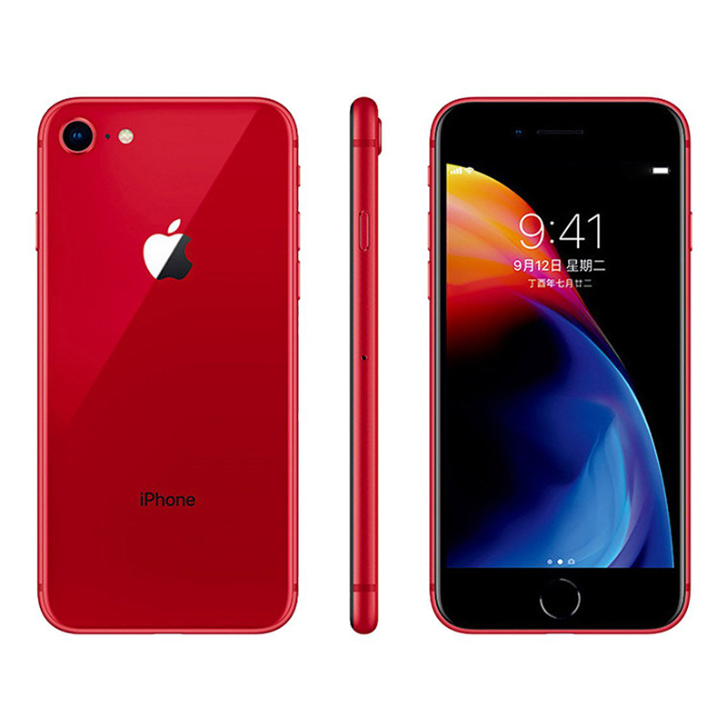 二手9成新apple苹果8iphone8红色64gb移动联通电信全网通4g苹果手机国