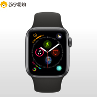 Apple Watch Series4 智能手表(GPS+蜂窝网络款 40毫米深空灰色铝金属表壳 黑色运动型表带)