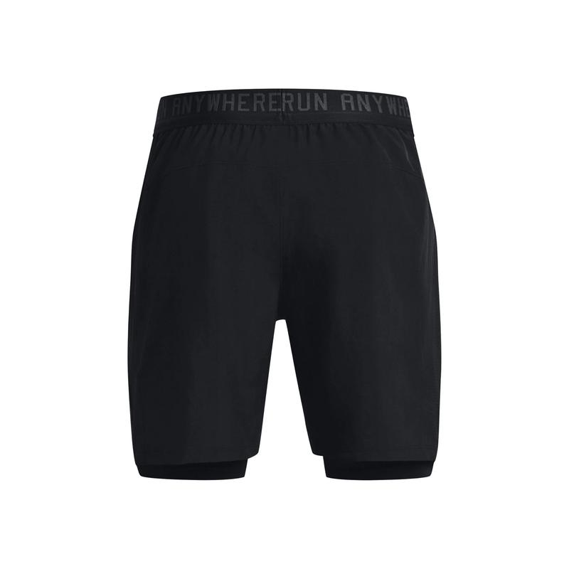 Under Armour透气速干运动男裤户外跑步训练压缩内衬短裤高清大图