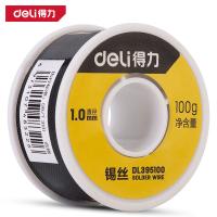得力（deli）锡丝30%含锡量 1.0mm 100g DL395100