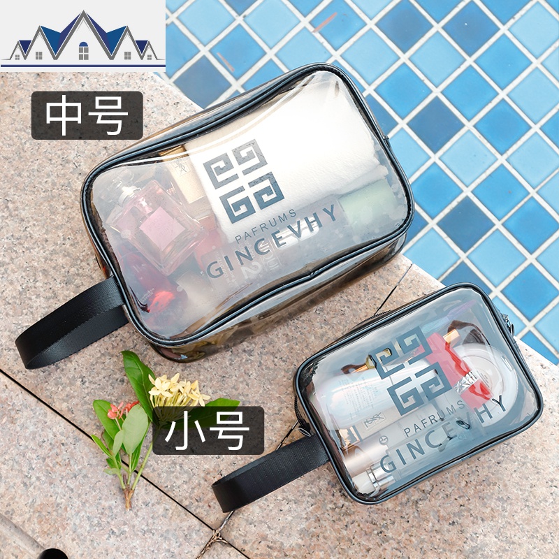 洗漱收纳包女防水旅行透明ins超火网红护肤品化妆包袋便携大容量 三维工匠高清大图