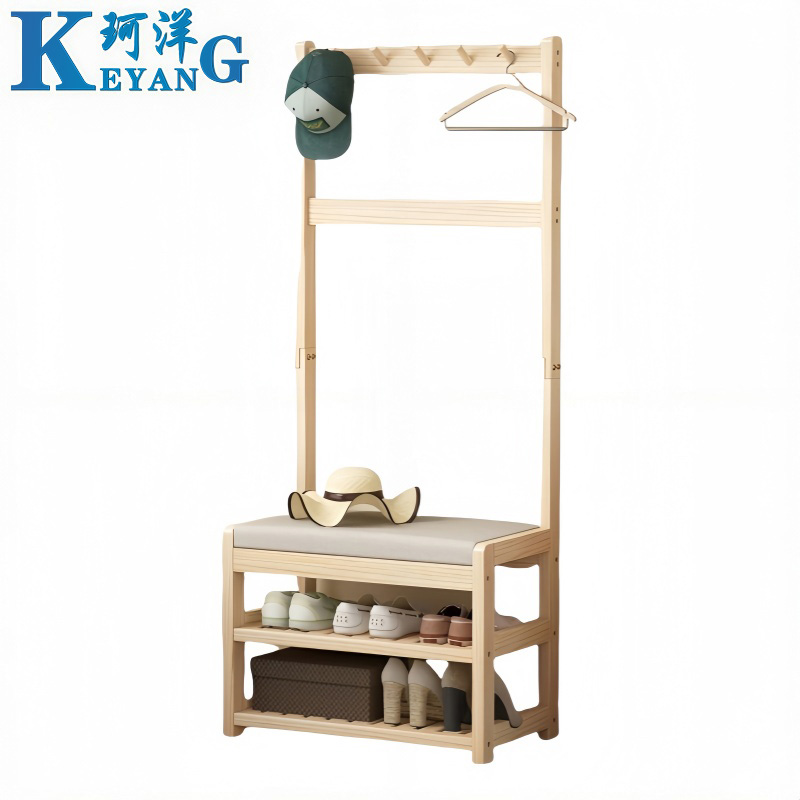 珂洋 衣帽架 单排60*31*172cm 个高清大图