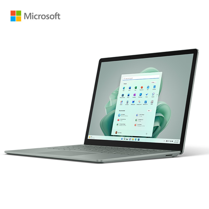 微软Surface Laptop 5 笔记本电脑 i5-1235U 16G 512G 仙茶绿 13.5英寸高色域触屏 金属材质掌托 轻薄本办公本