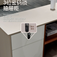 鑫金虎 简约现代2.0m单人办公桌大班台老板桌主管桌经理桌