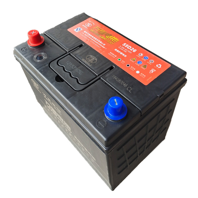 万里WANLI 免维护系列蓄电池6-QW-60(500)12v60Ah (55D26)