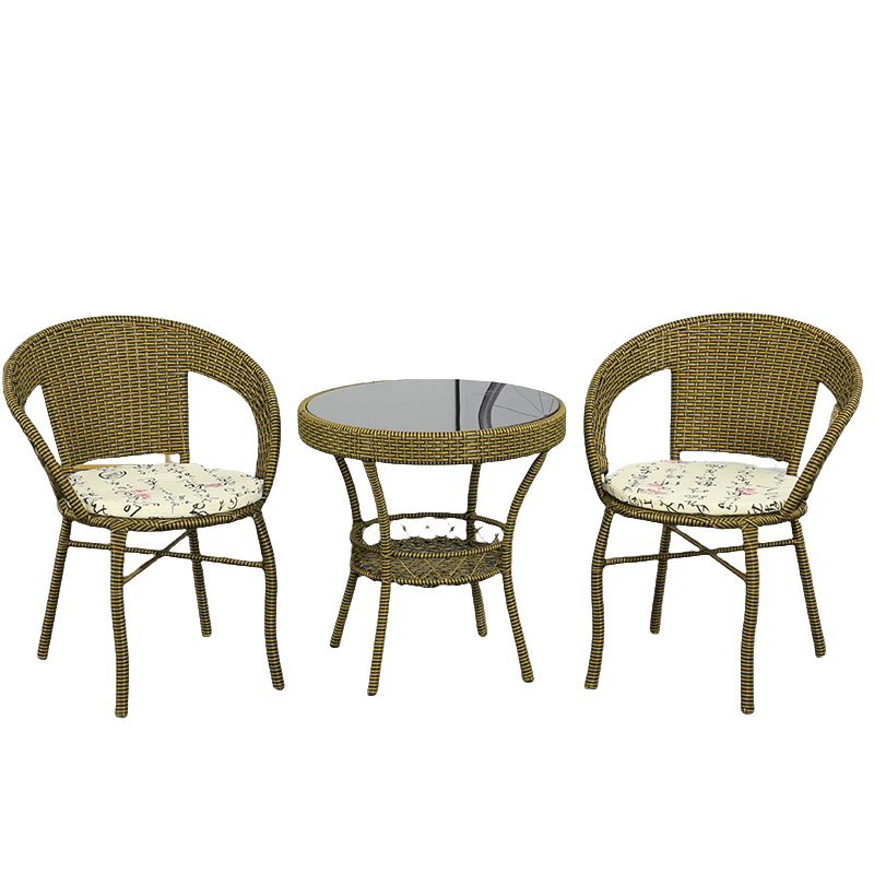 豫龙都户外桌椅一桌两椅套高清大图