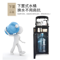 奥克斯/AUX 立式饮水机YCB-01 智能触控 自动注水 童锁 下置式水桶 家用养生茶吧茶饮机 温热型饮水机 柜式
